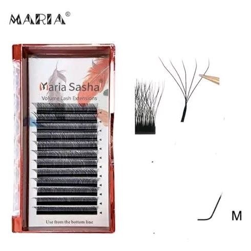 Cílios para Extensão Maria Sasha YY (M) / 007D MIX (8mm ao 14mm)