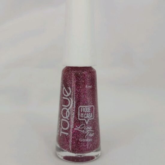Esmalte Novo Toque Live Top Glitter 8ml
