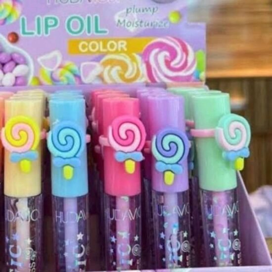 Gloss Brilho Labial Infantil Acompanha o Anel de Pirulito (cada)