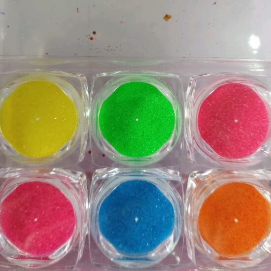 Glitter Kit com 06 potinhos Stay Beauty (E26)