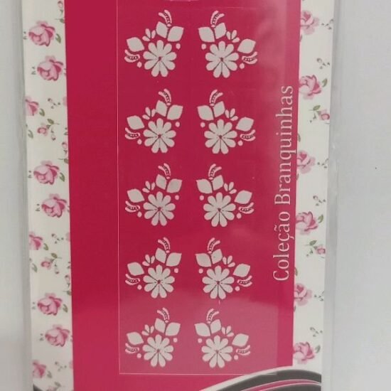 Adesivo para Unhas Nise / Cartela com 05 pares (B34)