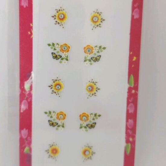 Adesivo para Unhas Bella / Cartela com 05 pares (61)