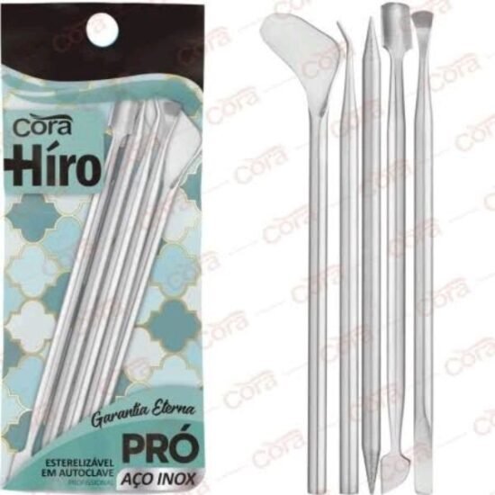 Espátula Kit SPA dos Pés Hiro Aço Inox