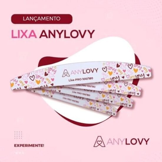 Lixa AnyLovy 100/180 Boomerang Decorada (cada)