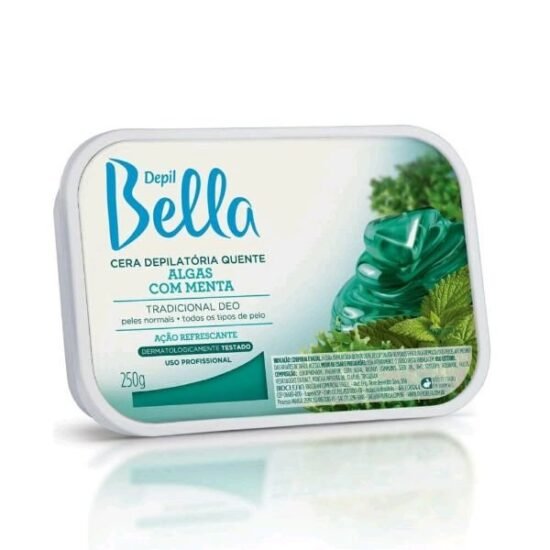 Cera DepilBella Tablete Algas com Menta 250g