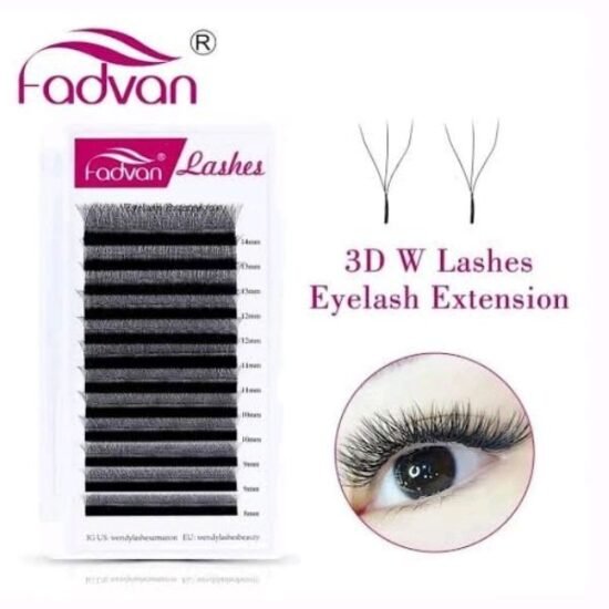 Cílios para Extensão Fadvan 3D W - 0.07D - Mix (8mm ao 14mm)