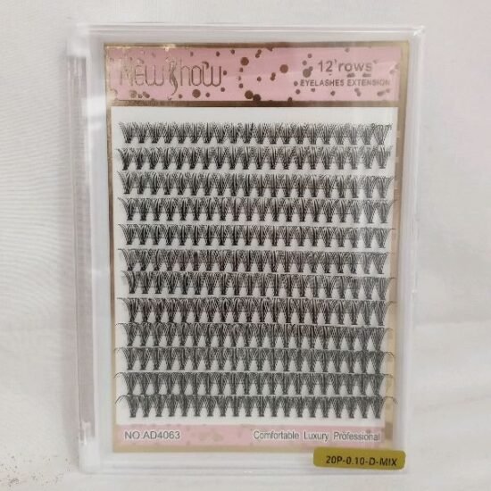 Cílios para Extensão Tufinho Sem Nó New Show Mix do 9mm ao 15mm / 20P / 0.10D