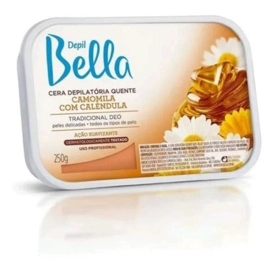Cera DepilBella Tablete Camomila com Calêndula 250g