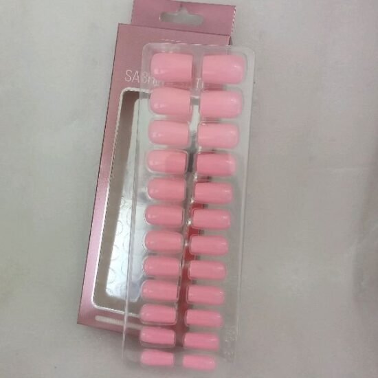 Unha Postiça Adulto Quadrada Média Sabrina Sato com 24 unidades (03)