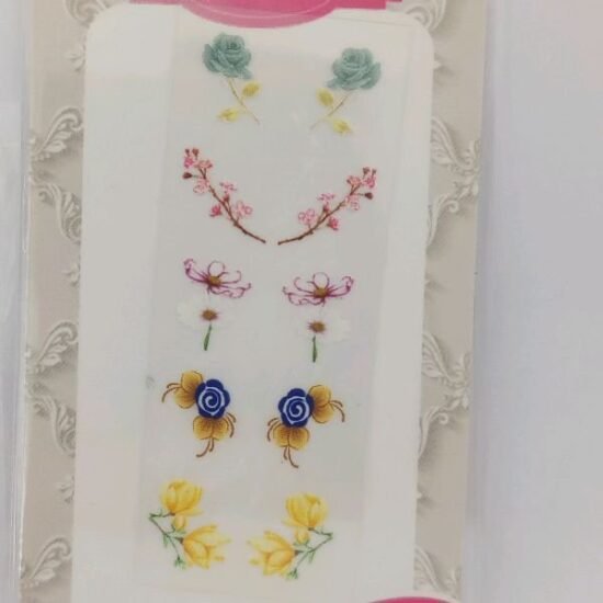 Adesivo para Unhas Nise / Cartela com 05 pares (22)