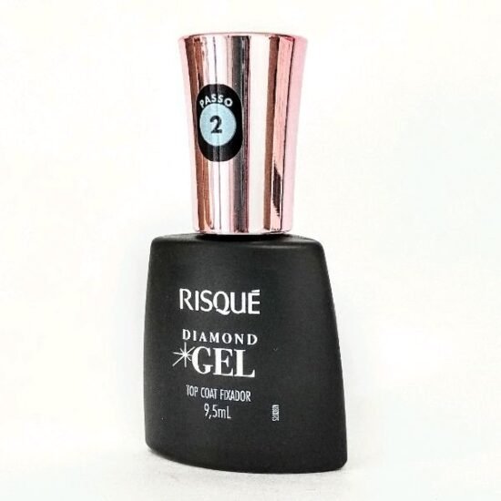 Esmalte Efeito Gel Risqué Top Coat Fixador 9,5ml