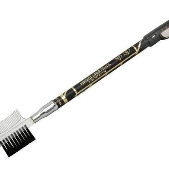 Lápis Preto para os Olhos Santa Clara com Apontador + Escovinha e Pentinho