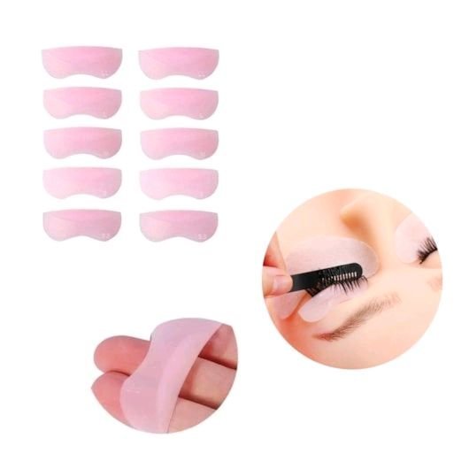 Pads Protetor de Pálpebras de Silicone Real Love com 10 unidades (Envio de Cor é Aleatório)