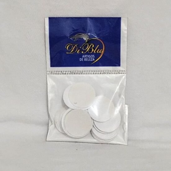 Lixa Refil para Motor DiBlu  Pacote com 24 Unidades e 1 base Branco